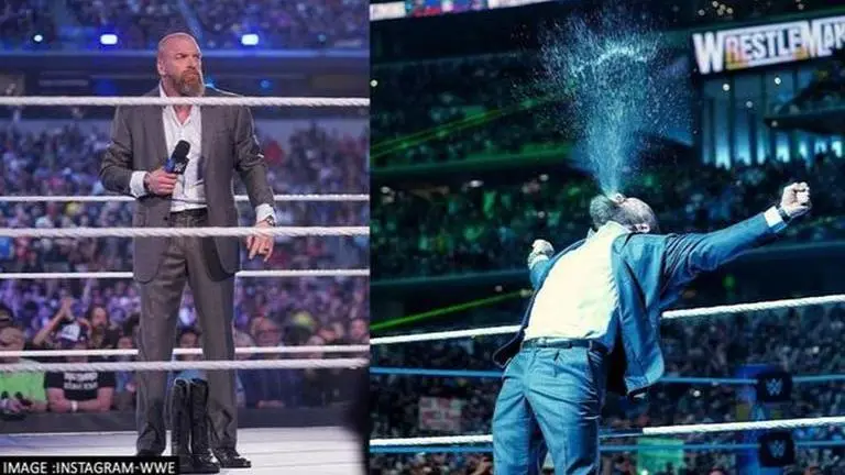 WWE universe hails Triple H's WrestleMania 38 entrance as wrestler formally retires; Watch WWE