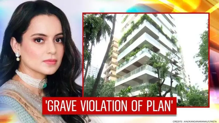 Kangana Ranaut committed violation while merging Mumbai flats: Court rejects actor's plea Kangana Ranaut