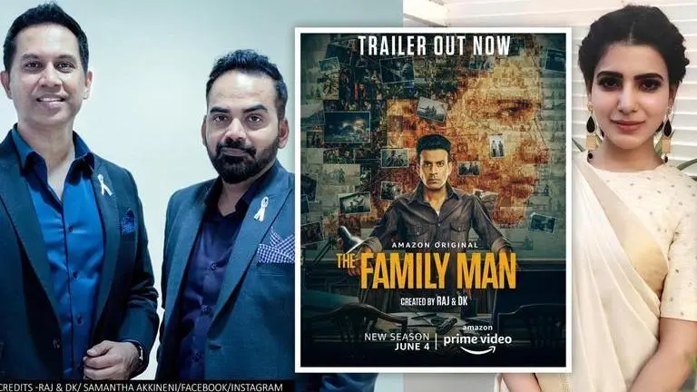 'The Family Man 2' trailer: Samantha Akkineni plays nemesis in sequel; fans pour love The Family Man 2 trailer, Samantha Akkineni, Manoj Bajpayee, RAJ & DK