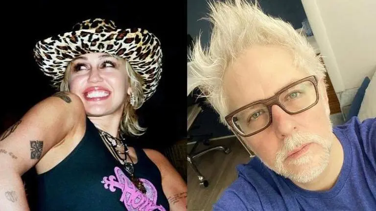 Miley Cyrus and James Gunn reminisce over Miley's cameo in 'Guardians of the Galaxy Vol.2' miley cyrus