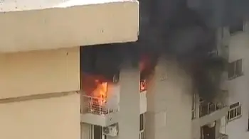 Fire Breaks Out at Building in Noida's Sector 100