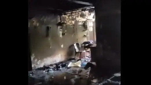 Massive Fire Erupts at Gaur City Flat After AC Bursts Amid Severe Heat
