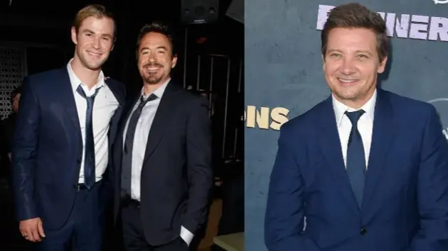 Chris Hemsworth, Robert Downey Jr Cheer For Marvel Co-star Jeremy Renner As He Recovers Chris Hemsworth and Robert Downey celebrates Jeremy Renner's recovery