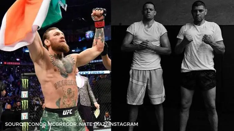 Conor McGregor ruffles feathers by calling out Nick & Nate Diaz on Twitter: 'Line them up' conor mcgregor
