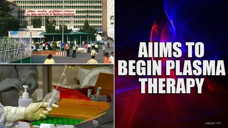 AIIMS to conduct clinical trial of plasma therapy; will seek permission from DCGI AIIMS