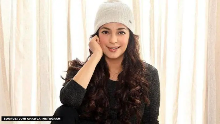 Juhi Chawla shares pictures of peacocks roaming on streets of Mumbai Juhi Chawla