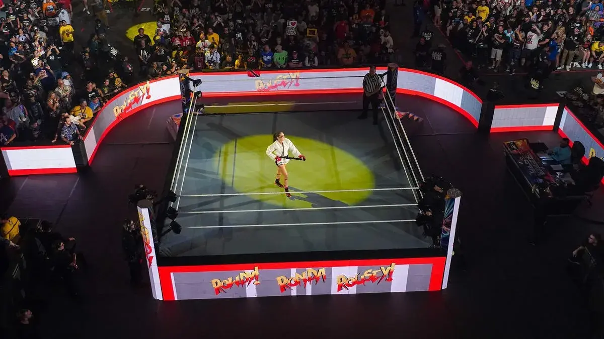 Ronda Rousey makes her debut at ROH tapings amid AEW buzz, partners with longtime pal Marina Shafir Ronda Rousey