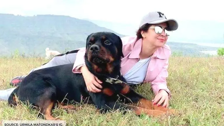 Urmila Matondkar misses her Rottweiler, says he will forever stay in her heart Urmila Matondkar