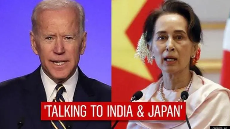 US in touch with 'like-minded allies' India & Japan on Myanmar military coup: Official Mynaman Coup