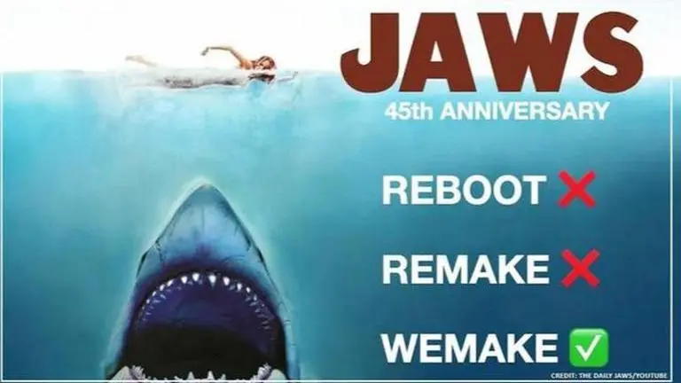45 years of 'Jaws': 'Finatics' celebrate with creative tribute 'Jaws WeMake' amid lockdown Jaws