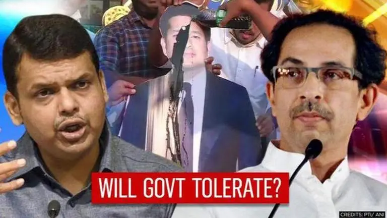 After Cong smears Sachin's posters with oil, Fadnavis asks 'Will Maha CM tolerate this?' Fadnavis