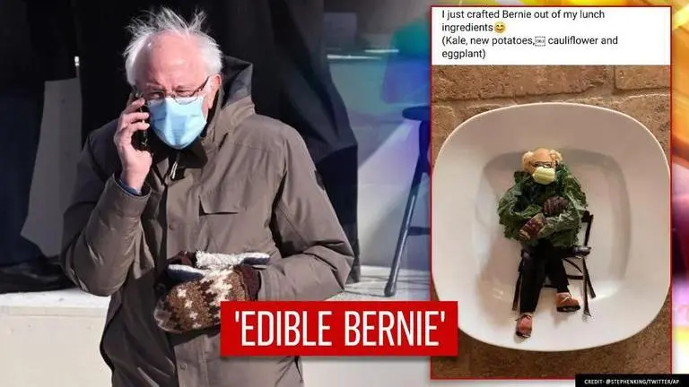 'What an imagination': Bernie Sanders' inauguration meme gets edible twist Bernie Sanders