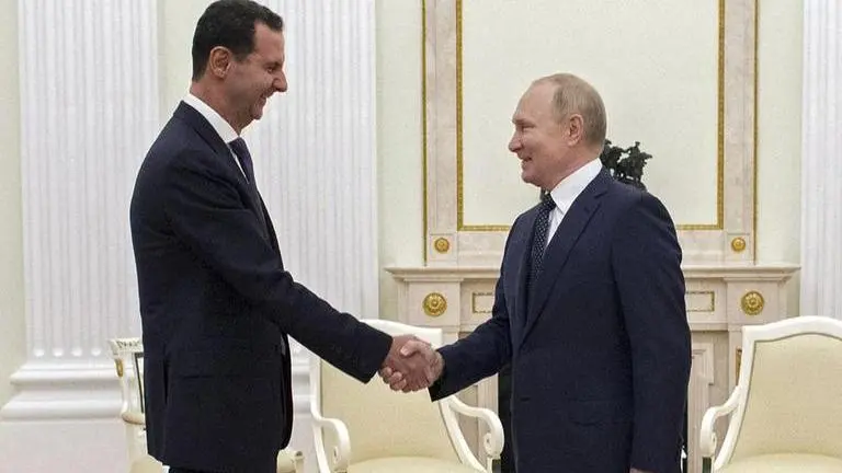 Syria President meets Putin in Moscow; criticises presence of US troops in country Syria
