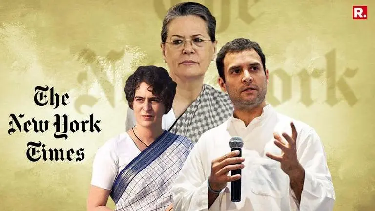 SHOCKING: Unchallenged 1998 NYT article said Rahul Gandhi is a Catholic