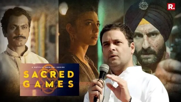 Netflix's Sacred Games: After Congress' complaint, here are 4 reasons why Rahul Gandhi should tell his leader to chill out Netflix's Sacred Games: After Congress' complaint, here are 4 reasons why Rahul Gandhi should tell his leader to chill out