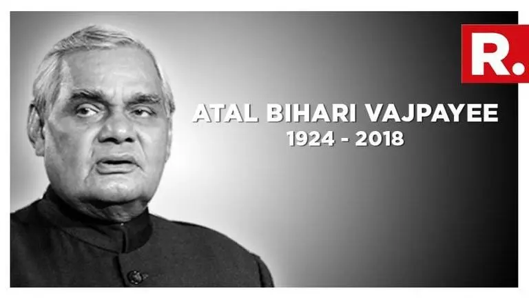 Former Prime Minister Atal Bihari Vajpayee passes away at 93 Former Prime Minister Atal Bihari Vajpayee passes away at 93