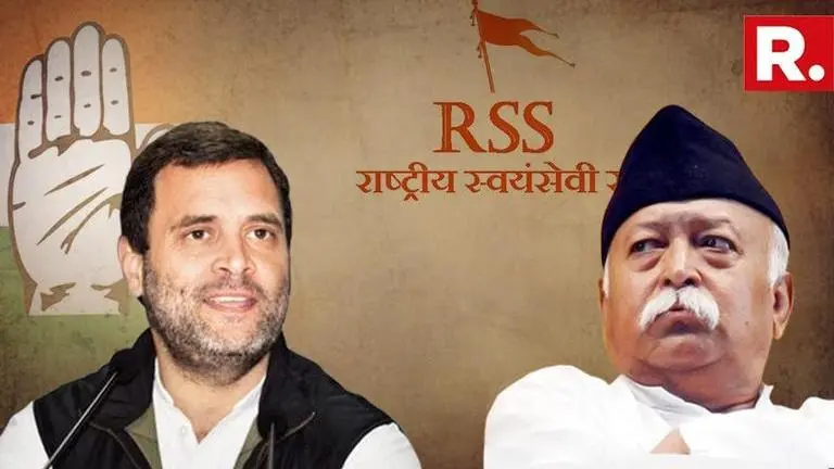 In London, Rahul Gandhi compares RSS to Muslim Brotherhood, as BJP fumes In London, Rahul Gandhi compares RSS to Muslim Brotherhood, as BJP fumes