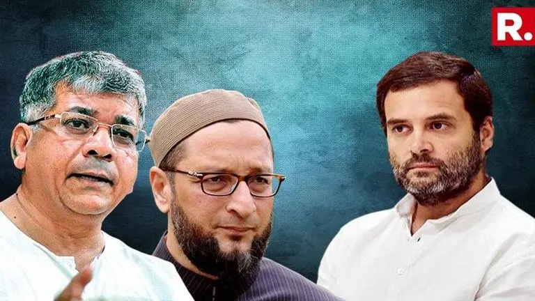 Here's why Asaduddin Owaisi and Prakash Ambedkar's 'Jai Bheem-Jai Meem' alliance will give a big jolt to Congress' Mahagathbandhan plan in Maharashtra Here's why Asaduddin Owaisi and Prakash Ambedkar's 'Jai Bheem-Jai Meem' alliance will give a big jolt to Congress' Mahagathbandhan plan in Maharashtra