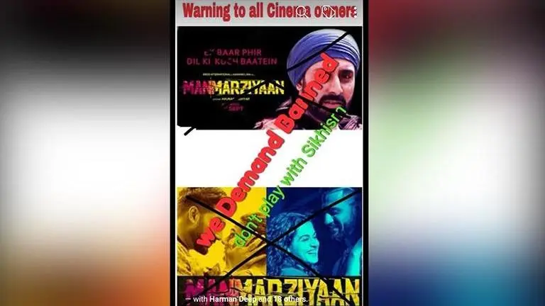 Delhi Sikh Body protests against Anurag Kashyap's Manmarziyaan demanding nationwide ban. Here's why Delhi Sikh Body protests against Anurag Kashyap's Manmarziyaan demanding nationwide ban. Here's why