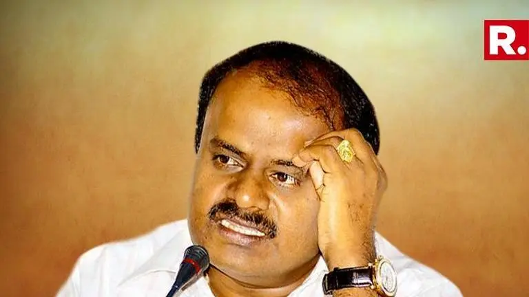 BJP leaders protest against Karnataka CM HD Kumaraswamy's revolt comment BJP leaders protest against Karnataka CM HD Kumaraswamy's revolt comment