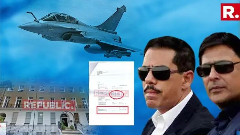 Rafale Deal: BJP produces e-mails, photos as evidence to prove link between Robert Vadra and Sanjay Bhandari Rafale Deal: BJP produces e-mails, photos as evidence to prove link between Robert Vadra and Sanjay Bhandari