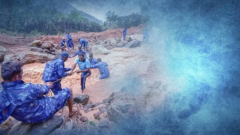 Repair, rehabilitation and renovation works are on war footing at Sabarimala's base camp Pamba after the flood hit