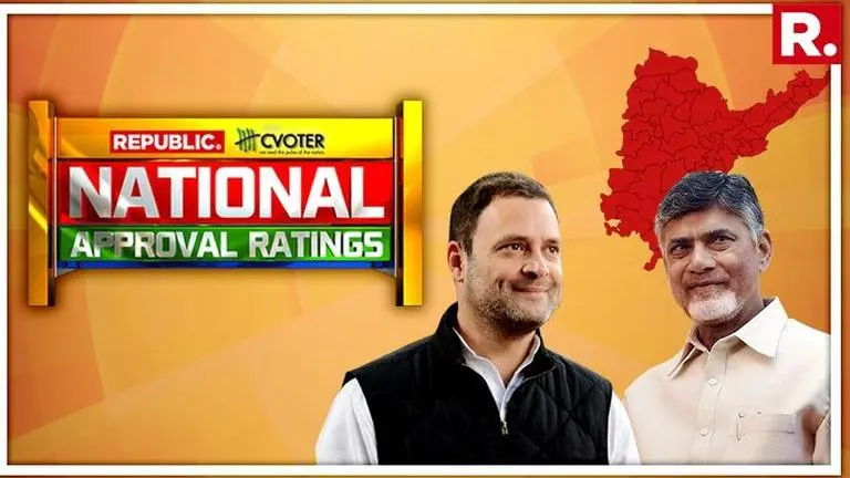 National Approval Ratings | Here's the scenario if the Congress and TDP unite in Andhra Pradesh National Approval Ratings | Here's the scenario if the Congress and TDP unite in Andhra Pradesh