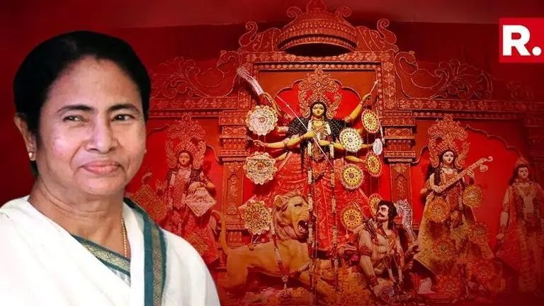 Calcutta HC rejects petition challenging Bengal government's grant for Durga Puja, called it 'non-maintainable' Calcutta HC rejects petition challenging Bengal government's grant for Durga Puja, called it 'non-maintainable'