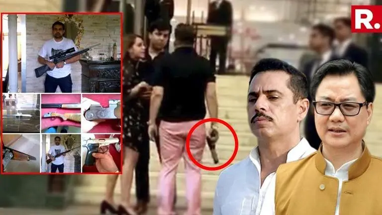 Delhi VVIP Gun incident in 10 points: Details of altercation, who recorded Ashish Pandey's video, what the Police, Robert Vadra, Kiren Rijiju said and more
