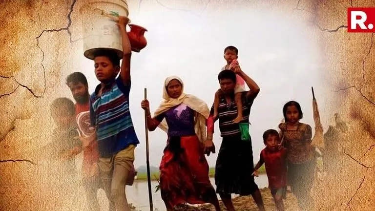 Six Dead In Fire At Rohingya Camp In Myanmar Six Dead In Fire At Rohingya Camp In Myanmar