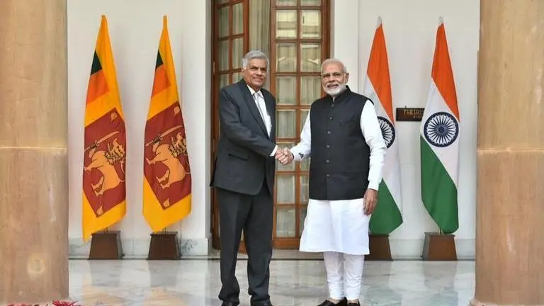 Sri Lankan PM Ranil Wickremesinghe Meets PM Modi Sri Lankan PM Ranil Wickremesinghe Meets PM Modi