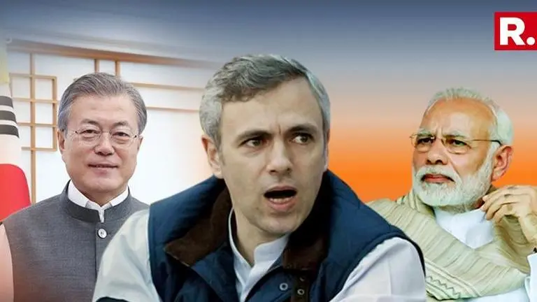 Nehru jacket vs Modi vest: Omar Abdullah comments sarcastically at South Korean President thanking PM Modi Nehru jacket vs Modi vest: Omar Abdullah comments sarcastically at South Korean President thanking PM Modi