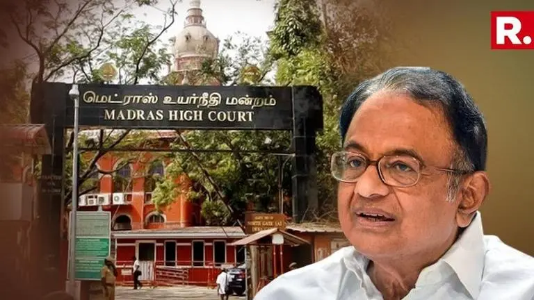 Madras High Court quashes I-T order sanctioning criminal prosecution against P Chidambaram's kin Madras High Court quashes I-T order sanctioning criminal prosecution against P Chidambaram's kin