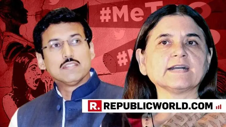 Maneka Gandhi writes to Rajyavardhan Rathore seeking probe in All India Radio sexual harassment cases Maneka Gandhi writes to Rajyavardhan Rathore seeking probe in All India Radio sexual harassment cases