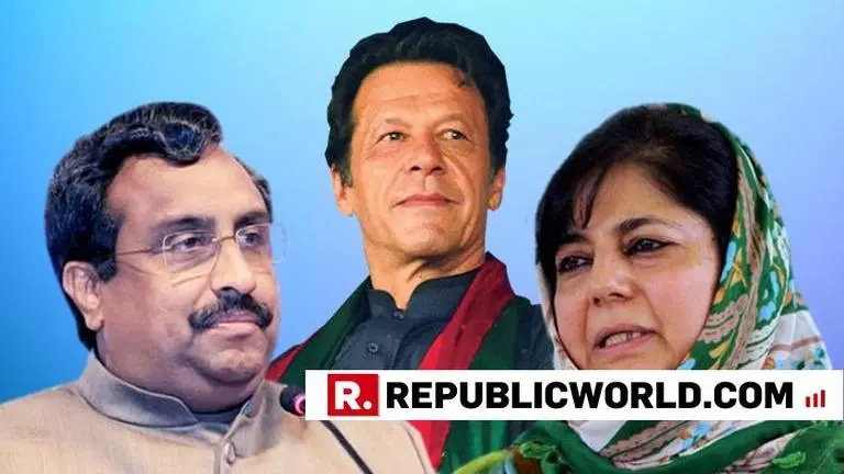 "Undoubtedly Pakistan has an impact on the situation in J&K" says Mehbooba Mufti while slamming Ram Madhav on 'Pak instructions' charge "Undoubtedly Pakistan has an impact on the situation in J&K" says Mehbooba Mufti while slamming Ram Madhav on 'Pak instructions' charge