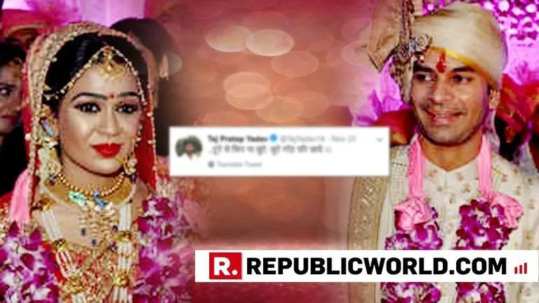 Tute se phir na jude: Is this Tej Pratap's hint to not mend his patchy relationship with wife Aishwarya Rai?