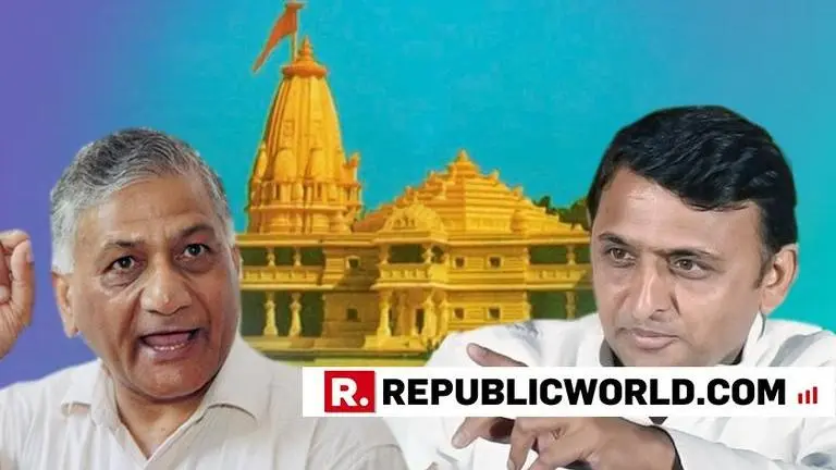VK Singh snubs Akhilesh's 'Army in Ayodhya' remark, says Centre enough to tackle situation