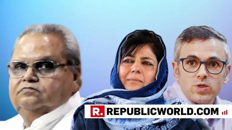 Mehbooba Mufti, Omar Abdullah laud J&K Governor Satya Pal Malik for not 'looking towards Delhi' over dissolving state assembly Mehbooba Mufti, Omar Abdullah laud J&K Governor Satya Pal Malik for not 'looking towards Delhi' over dissolving state assembly