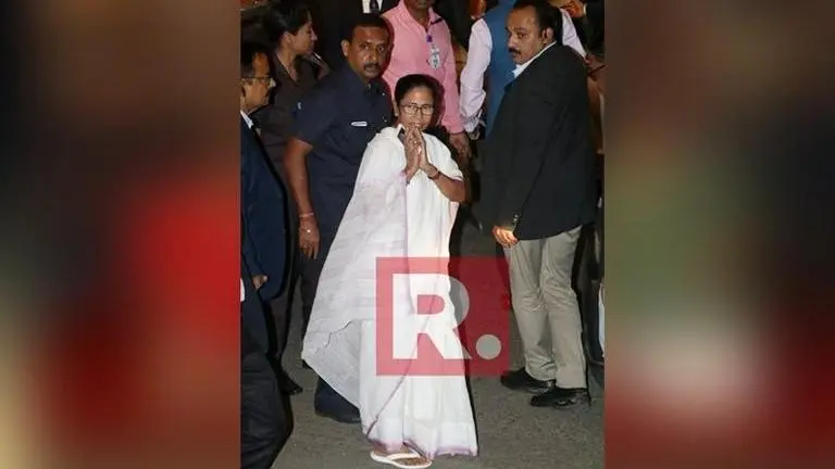 IN PICS: West Bengal CM Mamata Banerjee arrives at Isha Ambani-Anand Piramal's wedding celebrations IN PICS: West Bengal CM Mamata Banerjee arrives at Isha Ambani-Anand Piramal's wedding celebrations