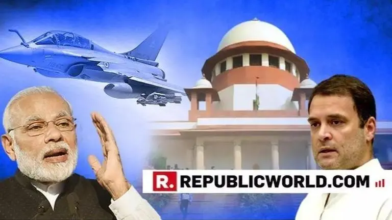 Government files application in SC issuing correction on errors with regards to CAG report on Rafale deal Government files application in SC issuing correction on errors with regards to CAG report on Rafale deal
