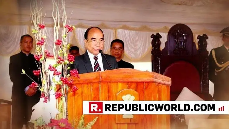 Zoramthanga-led government sworn in as Chief Minister of Mizoram Zoramthanga-led government sworn in as Chief Minister of Mizoram