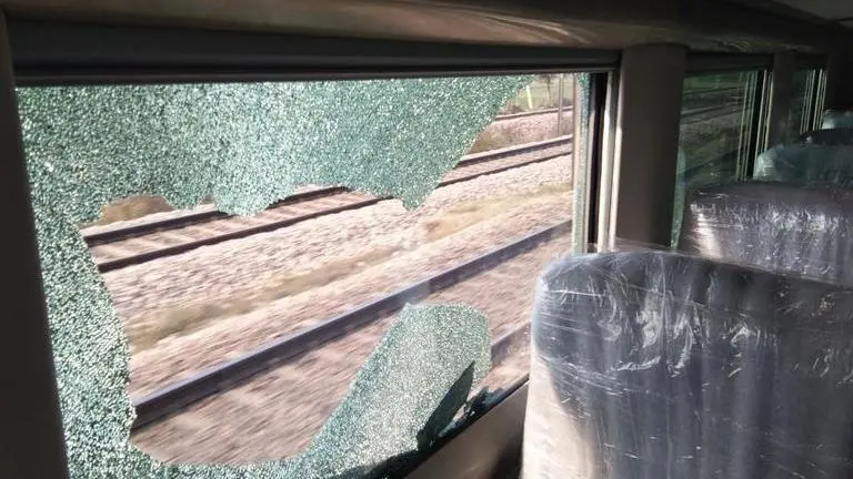 SHAMEFUL | Indian Railways' fastest Train 18 vandalised during trial run SHAMEFUL | Indian Railways' fastest Train 18 vandalised during trial run