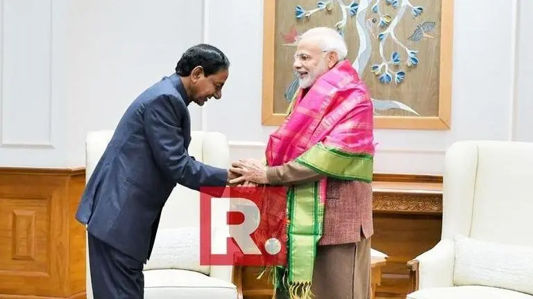 Telangana CM KCR meets PM Modi, submits a 16-point letter