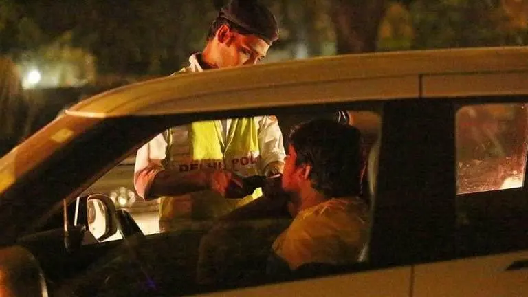Here's how many drunk-driving challans were issued by the Delhi police on New Year's eve