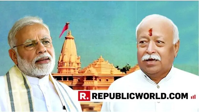 RSS calls PM Modi's Ayodhya statement "a positive step", says people expect the government to fulfil its promise within this tenure RSS calls PM Modi's Ayodhya statement "a positive step", says people expect the government to fulfil its promise within this tenure