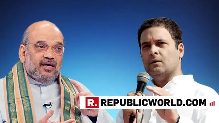 'Unfortunate and shameful': BJP chief Amit Shah slams Congress and Rahul Gandhi for insulting 'Vande Mataram' by putting hold on its recitation in MP Secretariat 'Unfortunate and shameful': BJP chief Amit Shah slams Congress and Rahul Gandhi for insulting 'Vande Mataram' by putting hold on its recitation in MP Secretariat