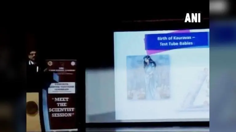 'Chauvinistic claims': Science body condemns GN Rao's 'Kauravas were test tube babies' statement 'Chauvinistic claims': Science body condemns GN Rao's 'Kauravas were test tube babies' statement