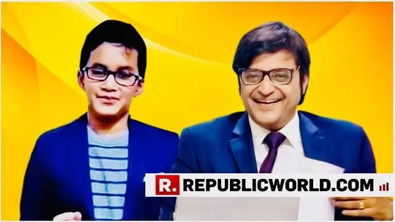 WATCH THIS: Young boy spins off Arnab Goswami's Rafale debate clip and the video goes viral WATCH THIS: Young boy spins off Arnab Goswami's Rafale debate clip and the video goes viral