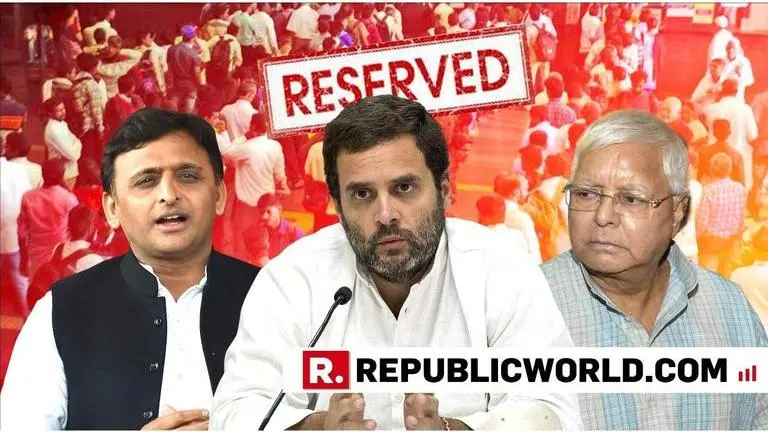 EWS Quota Hypocrisy: These parties promised similar reservation in their manifestos but are 'begrudgingly' supporting now EWS Quota Hypocrisy: These parties promised similar reservation in their manifestos but are 'begrudgingly' supporting now