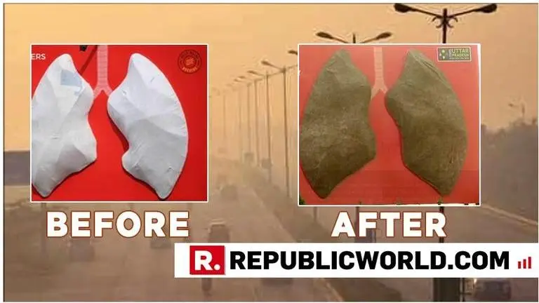 Air quality in Lucknow worse than Delhi as Artificial Lungs turn black in 24 hours, here's how long it took in Delhi